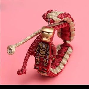 Iron man adjustable bracelet